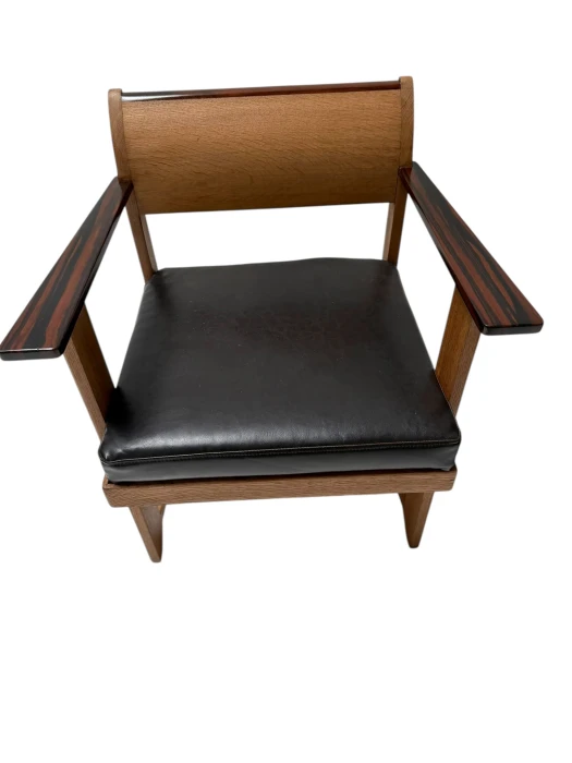 Two Art Deco Modernist Armchairs by Anton Lucas for N.V. Meubelkunst, 1920s